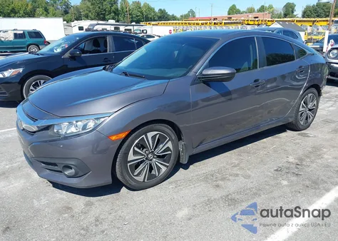 2016 Honda Civic Ex-T из США, поврежденный, VIN 2HGFC1F38GH658438